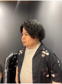 【銀座理容室】縦落ちツイストスパイラル