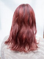 ロッソ ヘアアンドスパ 三郷中央店(Rosso Hair&SPA) チェリーレッドカラー