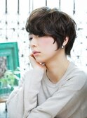 大人のマッシュショート