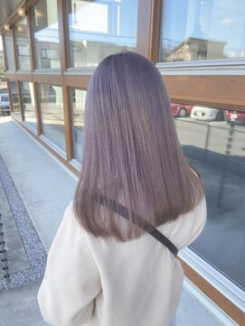 エムサロン 前橋川原(emusalon) ホワイトパープル ♪