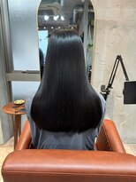 シアー(SHEER.)&nbsp;髪質改善カラー×クリアブラック【表参道,青山,外苑前美容室】