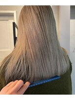 ベンジー 中目黒店(benji)&nbsp;個性派ハイトーン◎ホワイトベージュ