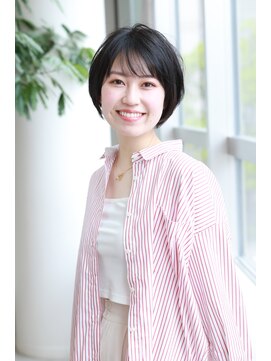 キッカ 八街店(CHICCA) 黒髪ショートボブ