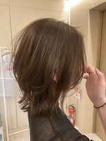 ブリス(VLISS)&nbsp;ボブハイレイヤー＿グレージュブラウン