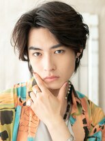 トニーアンドガイメン ホテル京阪仙台店(TONI&GUY MEN)&nbsp;ゆるふわ巻きパーマで大人のおしゃれウルフコンマヘアｆ仙台