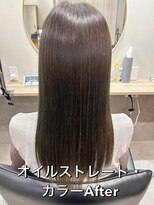 チルコ(chillco)&nbsp;オイルストレート×カラー