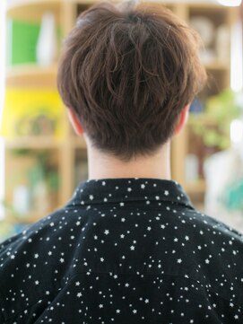 カバーヘア イヴ 戸頭店(COVER HAIR EVE) ■マットブラウンショートマッシュパーマ104-2戸頭20代30代40代