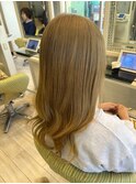 20代30代ダブルカラーブリーチ立体感グラデーション透明感