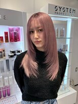 アルドーレフィエロ シンサイバシ(Ardore fiero shinsaibashi)&nbsp;ケアブリーチで出来るピンクベージュ♪10代20代30代