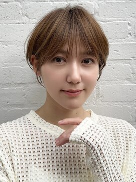 アンド ストーリーズ(&STORIES) ショートボブ髪型30代40代50代前髪あり前髪なし面長丸顔【倉田】