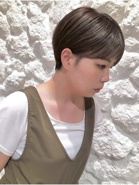 ヘアサロン エフ 渋谷(F) #ショートボブ#ショートヘア#丸みショート
