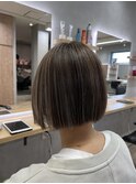 白髪ぼかし/ハイライトカラー/カラー/透明感/ハイライト/大宮