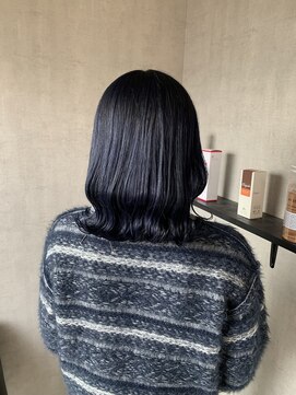 トリコ(ToricO) ブルーブラック ブルーカラー ダブルカラー ブリーチカラー