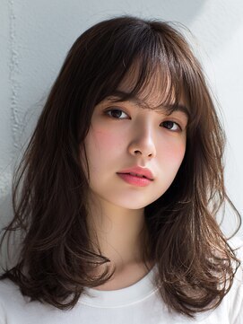 サロンドアイ(salon de i) ワンカールロング × フェミニンレイヤー