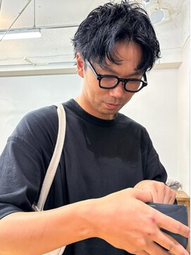 ヨハク メンズ 大阪梅田中崎町(yohaku メンズ) <83>メンズカット×ニュアンスパーマ