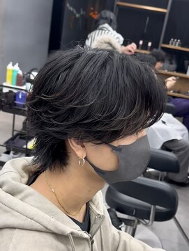 オーバル バイ アピッシュ(OVARL by apish) パーマ落とし曲がる縮毛矯正縮毛矯正失敗原宿メンズパーマ