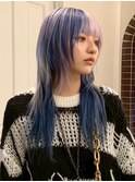 blue×white