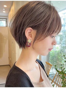 サンドパールス 仙台店(sand PALCE) 髪質改善/大人ガーリー/似合わせカット/ショートボブ前髪/仙台