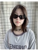 ナチュラル小顔韓国レイヤー