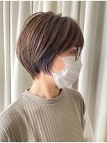 laf  hair ハイライト/髪質改善/白髪ぼかし【4月下旬 NEW OPEN（予定）】&nbsp;【ヒロシ】レイヤーショート 20代/30代/40代