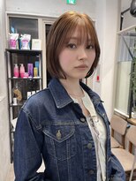 ロマリア(Lomalia)&nbsp;イメチェン/ボブ/ベージュ/前髪/表参道/原宿