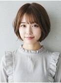 大人可愛いボブ