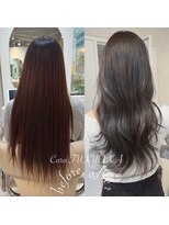 カラフクオカ 薬院駅前(Cara FUKUOKA)&nbsp;ショコラグレージュ&レイヤーカット【★福岡透明感カラー★】