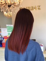 ヘアー バックス(HAIR BAX)&nbsp;ブリーチなしブラウンレッドカラー