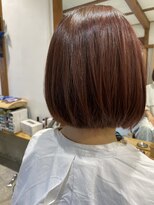 サトシオダクラ(SATOSHI ODAKURA) 大人可愛い透明感ピンクボブ