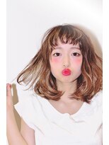 ヘアサロン ケッテ(hair salon kette)&nbsp;憧れ♪外国人風ハイライト×ロブ