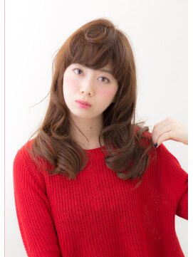 ヘアメーク パッセージ 調布北口店 ラフだけどまとまりのある、女性らしさ満点、愛されヘア