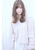 Saphir☆ミディマーメイドアッシュ厚めバング「似合わせカット」