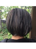 ハイライトローライト大人グラデーション