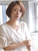 ナチュラルショートボブ【nananaparena】☆