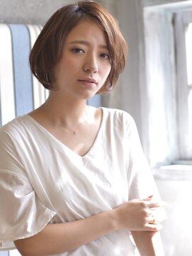 ナナナパレナ 梅田店(nanana parena) ナチュラルショートボブ【nananaparena】☆