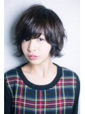 【FORTE 銀座】ダークカラーでもソフトな印象☆ショート
