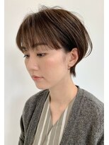 フィル(fil)&nbsp;マッシュショート／グレージュ