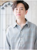 ワイルドアップバングでジェントルマンstyle C