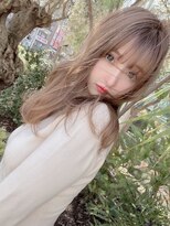 テオ(Theo)&nbsp;Theo /エメラルドアッシュ/ 巻き髪風パーマ/セミロングレイヤー