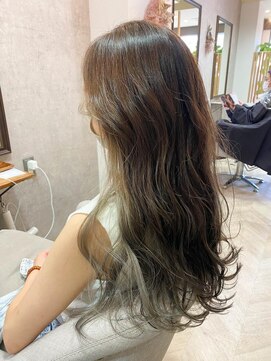 ユッカ エコル 塚口(YUCCA ekolu) ekolu style 363/インナーカラー/チラ見せ/シアベージュ