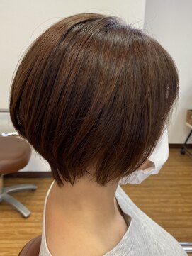 フフ 味鋺店(FuFu) くびれショート×うる艶ブラウン