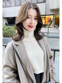 Liberte銀座 20代大人可愛いミディアム×透明感ベージュ