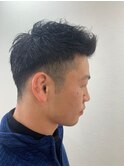 時短アイブロウ_センターパート, サイドパート,韓国マッシュ