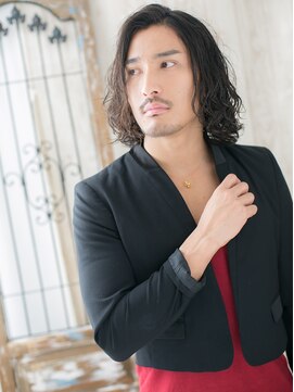 メンズヘア ビーセカンド 草加店(MENS HAIR B-2) 大人ワイルドでツイストスパイラルパーマQ