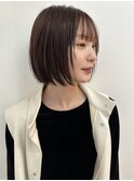 切りっぱなしbob