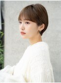 前髪ありショートボブ20代30代40代【AIN.表参道】川原大地