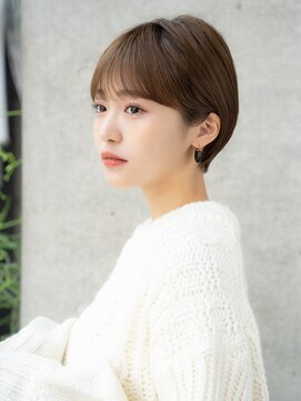 エインアンリー 表参道(AIN.ANLY.) 前髪ありショートボブ20代30代40代【AIN.表参道】川原大地