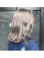 ミル 今治(1003 mille IMABALI)&nbsp;ベージュカラー/ホワイトベージュ/ミルクティー/ミディアムヘア