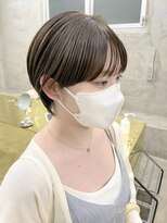 ソーコ 渋谷(SOCO) 大人ショートボブ丸みショートカットマッシュショート前髪あり