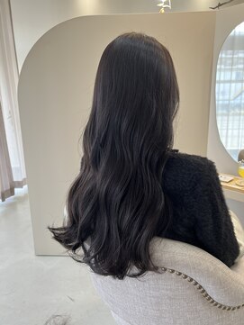 ミントリーフ 大福店(Mint leaf) 暗くても透明感抜群な艶ラベンダー